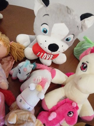 Lotto Pupazzi Peluche Vari
