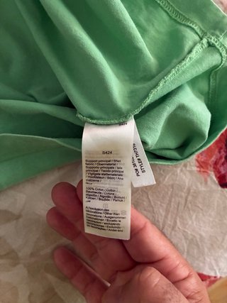 Camiseta Lacoste Verde Talla L