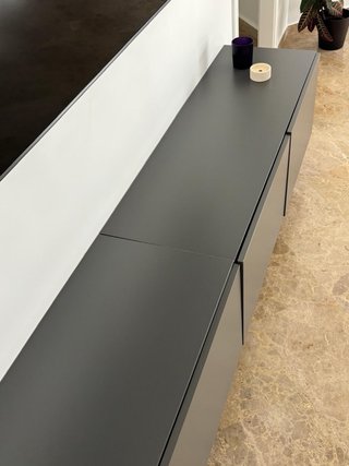 Mueble TV Ikea Besta Gris