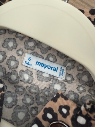Vestido niña Mayoral estampado
