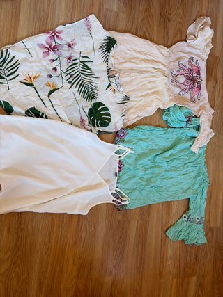 4 Blusas Mujer Talla L-XL