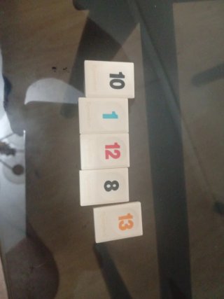 Fichas Rummikub Travel (10,1,12,8,13)