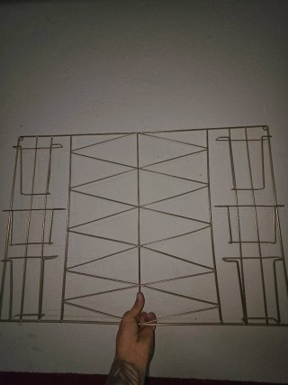 Colgador de pared metálico para fotos