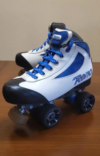Patines Reno Blancos y Azules
