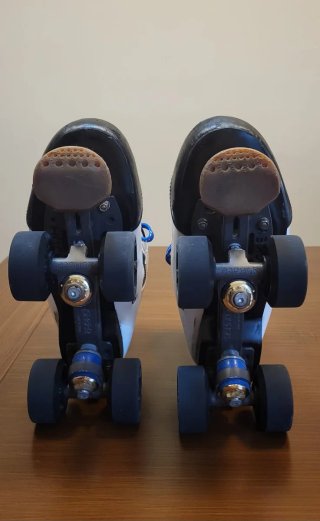 Patines Reno Blancos y Azules