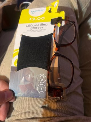 Gafas de vista cansada