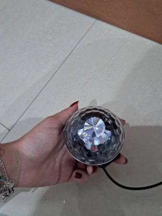 Mini Bola Disco Luz LED Multicolor
