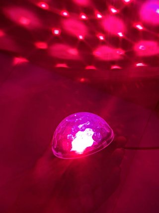 Mini Bola Disco Luz LED Multicolor