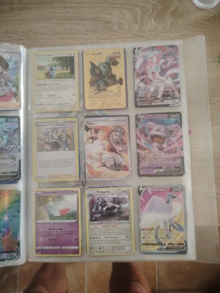 Lote 4 de cartas pokemon