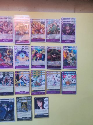 One Piece TCG Deck Luffy Morado Negro