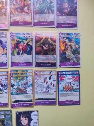 One Piece TCG Deck Luffy Morado Negro