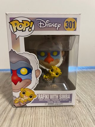 Funko Pop Disney 301 Rafiki con Simba