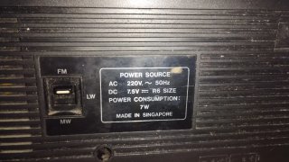 Radio Cassette Thomson RCR 102