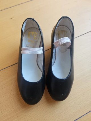 Zapatos de flamenco negros