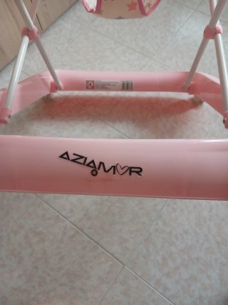 Girello Aziamor rosa con stelle