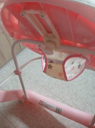 Girello Aziamor rosa con stelle