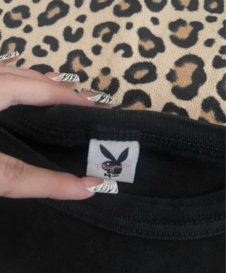 T-shirt Playboy 2000s Rosa