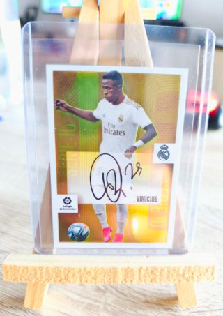 Sticker Vinicius Jr. Autografiado 2020/21