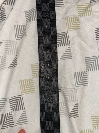 Cinturón Louis Vuitton Damier Graphite