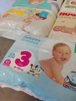 Pañales Talla 2 y 3