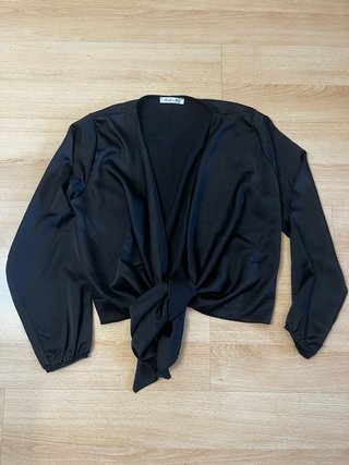 Bolero Raso Negro Talla Única