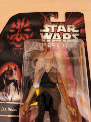 Figura Star Wars Jar Jar Binks Nueva Precintada