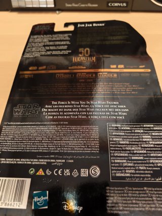 Figura Star Wars Jar Jar Binks Nueva Precintada