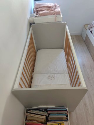 Cuna estilo nórdico