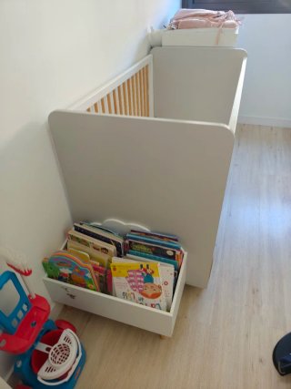 Cuna estilo nórdico
