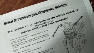 Manual Reparación Mobylette