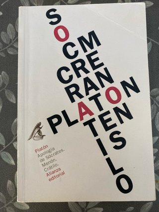 Apología de Sócrates ; Menón ; Crátilo