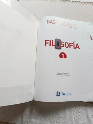 Filosofía 1, Bachillerato