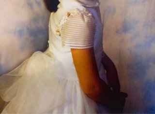 Vestido Comunión Blanco 128cm 8 años