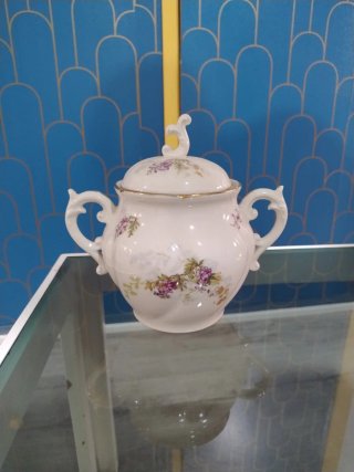 Juego de café antiguo de porcelana