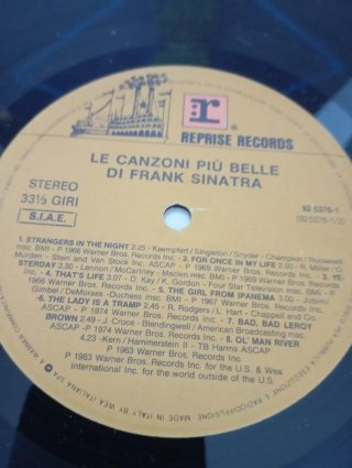 Frank Sinatra LP - Le più belle canzoni
