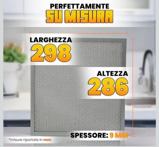 Filtri metallici per cappa cucina