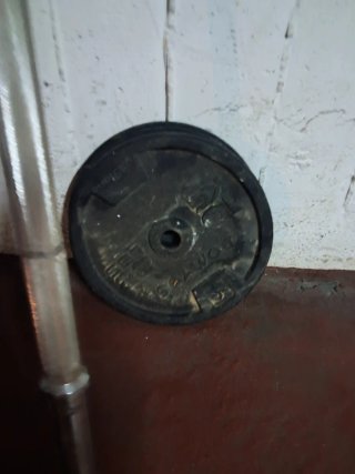 Barra de pesas con discos