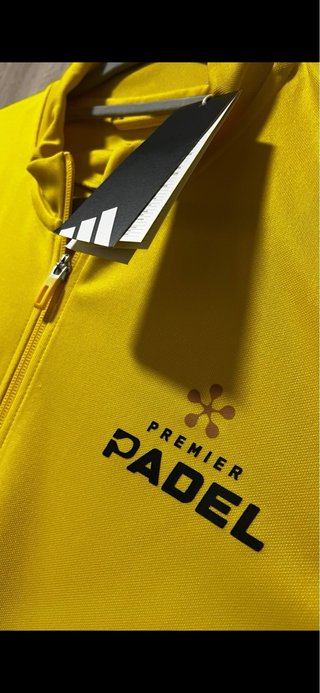 Chaqueta Adidas Aeroready Premier Padel Amarilla