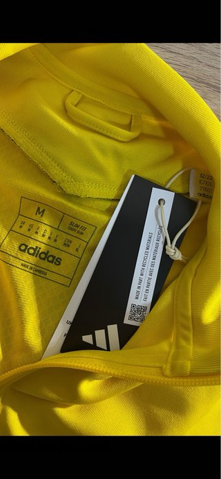 Chaqueta Adidas Aeroready Premier Padel Amarilla