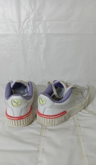 Sneakers Puma bambina bianche