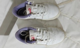 Sneakers Puma bambina bianche