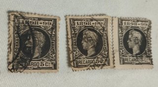 Sellos Alfonso XIII Pelón