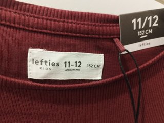 Camiseta Lefties, talla 11-12
