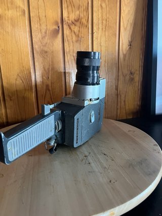 Cámara de vídeo vintage reflex 77