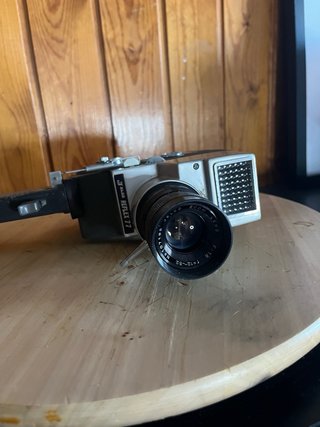Cámara de vídeo vintage reflex 77