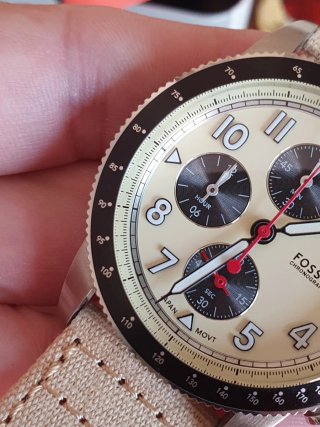 Fossil Sport Tourer y, chrono, acero