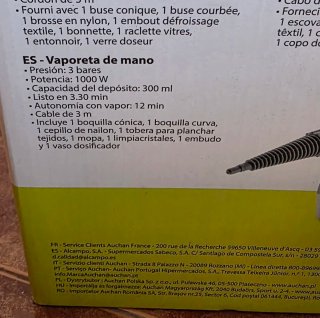 Vaporeta de mano Selecline