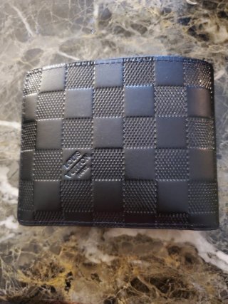 Cartera Louis Vuitton Negra Damier