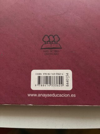 Libro de texto de Física y Química: 3 ESO