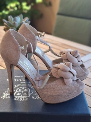 Zapatos de fiesta Pedro Miralles rosa